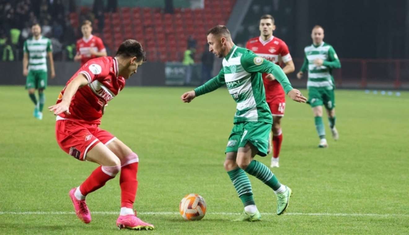 Гол Зиньковского не спас «Спартак» от поражения в Грозном