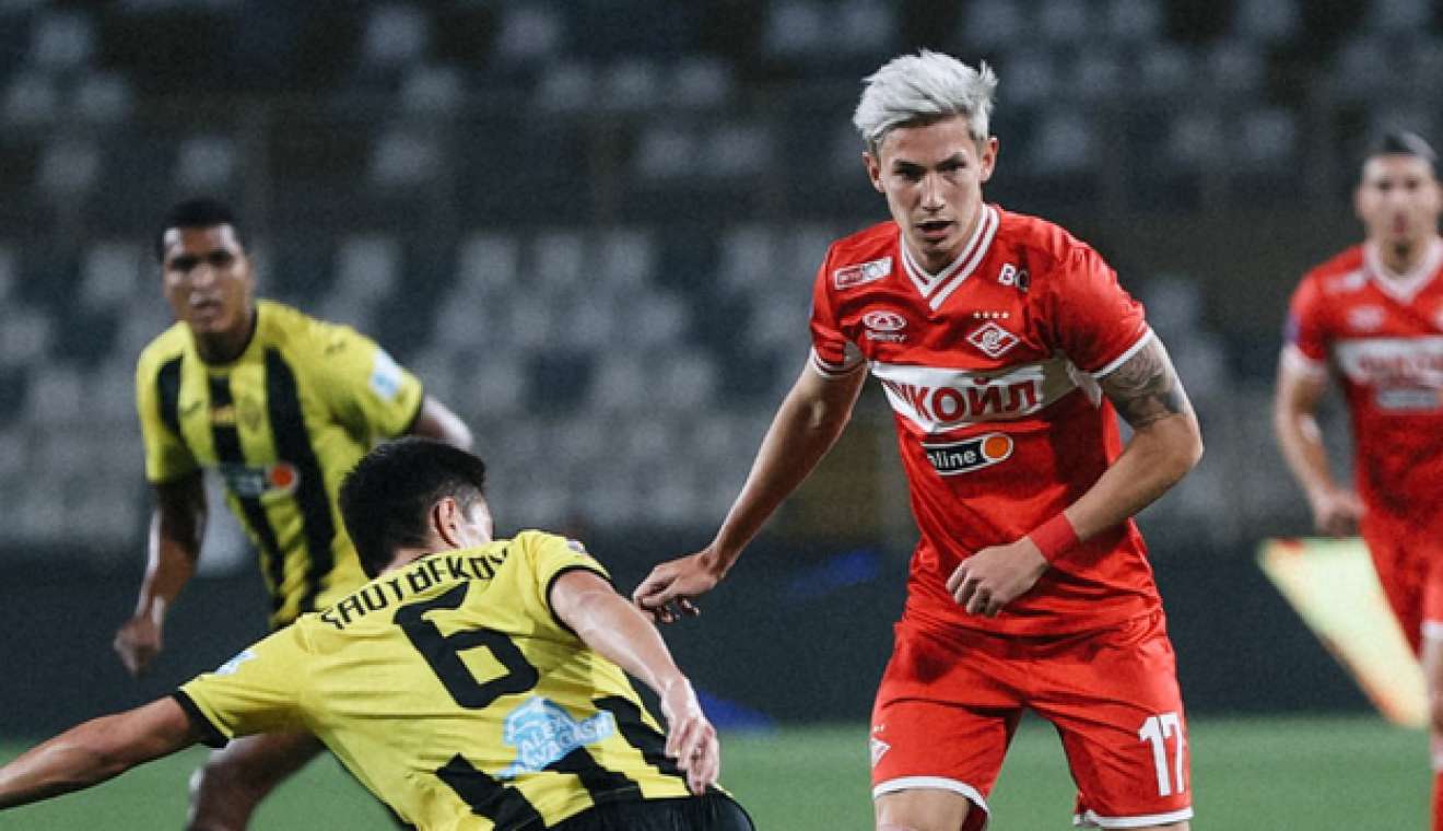 Шесть голов забил «Спартак» в ворота «Кайрата»