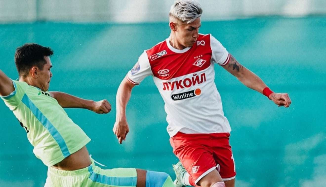 В матче на сборе «Спартак» разгромил «Абдыш-Ату»